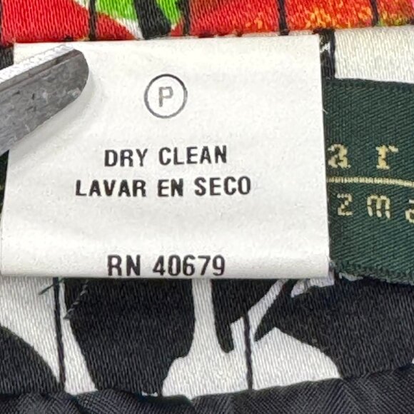 VTG Harve' Benard By Bernard Holtzman Women's Tropical Pin Stripe Floral Blazer - Picture 4 of 8